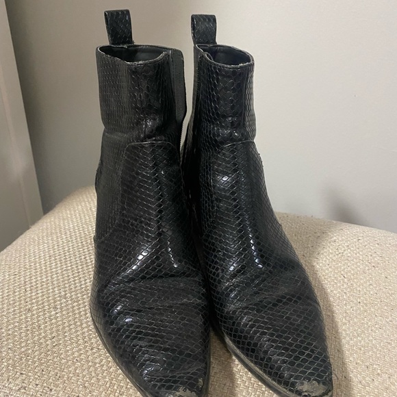 Zara Night blue boots - Picture 3 of 3